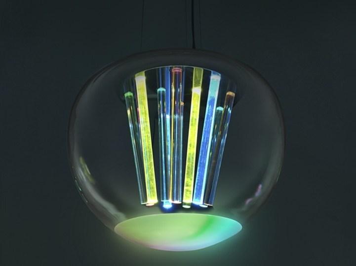 Artemide Led подвесной светильник с прямым светом из дутого стекла sun-id-1482690 - Вид №4