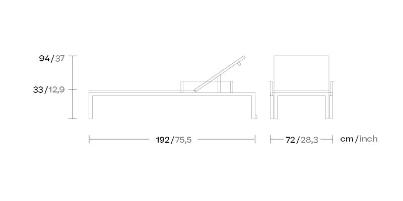 Ткань штабелируемая Садовая кровать Kettal пейзаж ARCH-00057159 - Вид №8