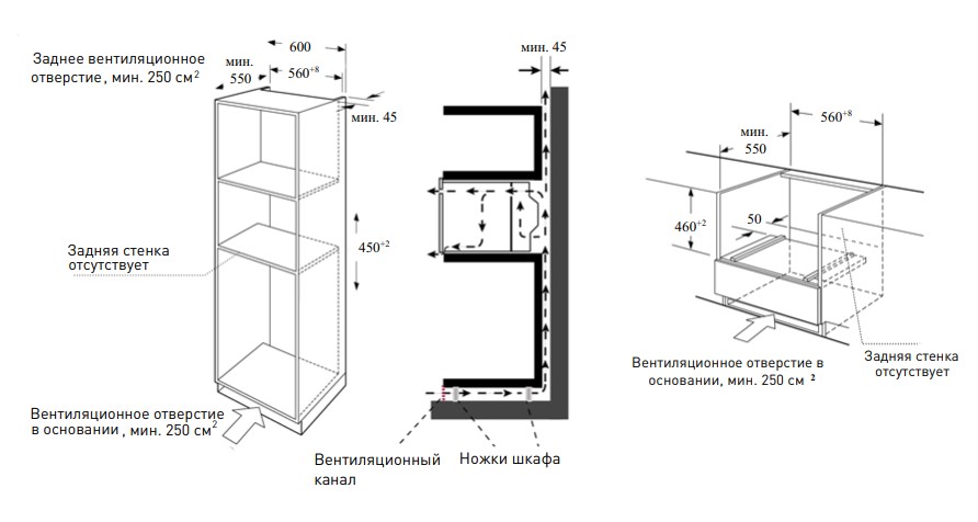 9226435 Электрический духовой шкаф ZUGEL ZOE610B черный STDN-0074000 - Вид №29