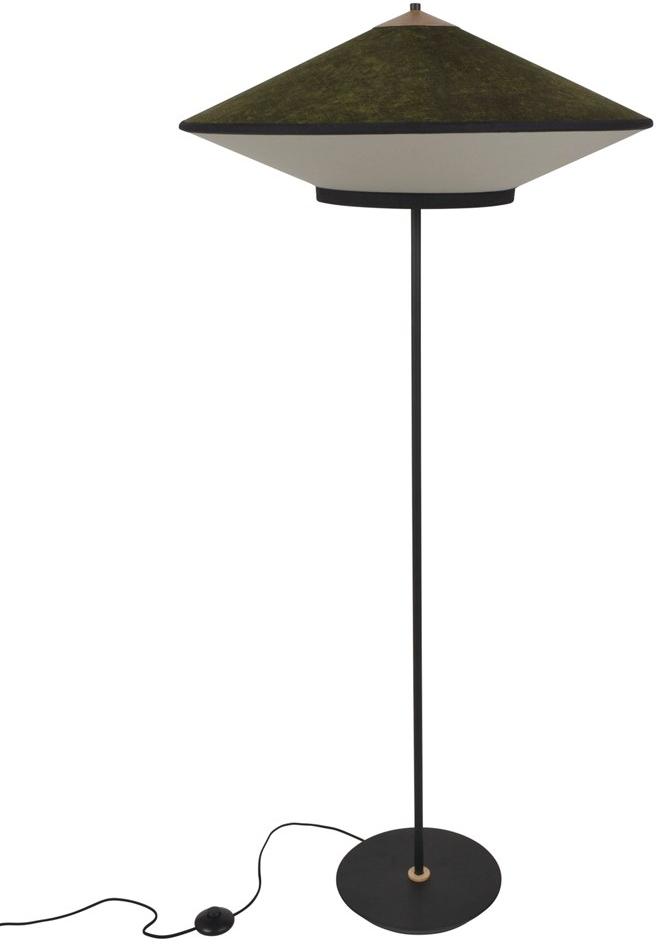 Forestier Торшер с бархатным и льняным абажуром Cymbal sun-id-1408007 - Вид №1