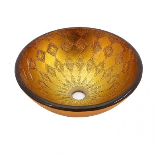 U-GV691-19mm-KEF15000 Накладная раковина на столешницу  прямоугольная Krausru  - Вид №8