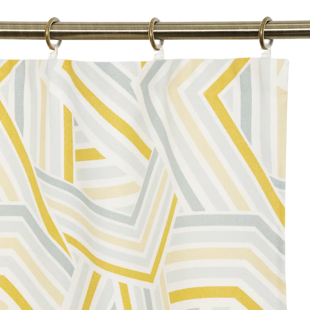 Штора на ленте Авангард 160x280 см цвет жёлтый GARDEN STLM-2018072 - Вид №2