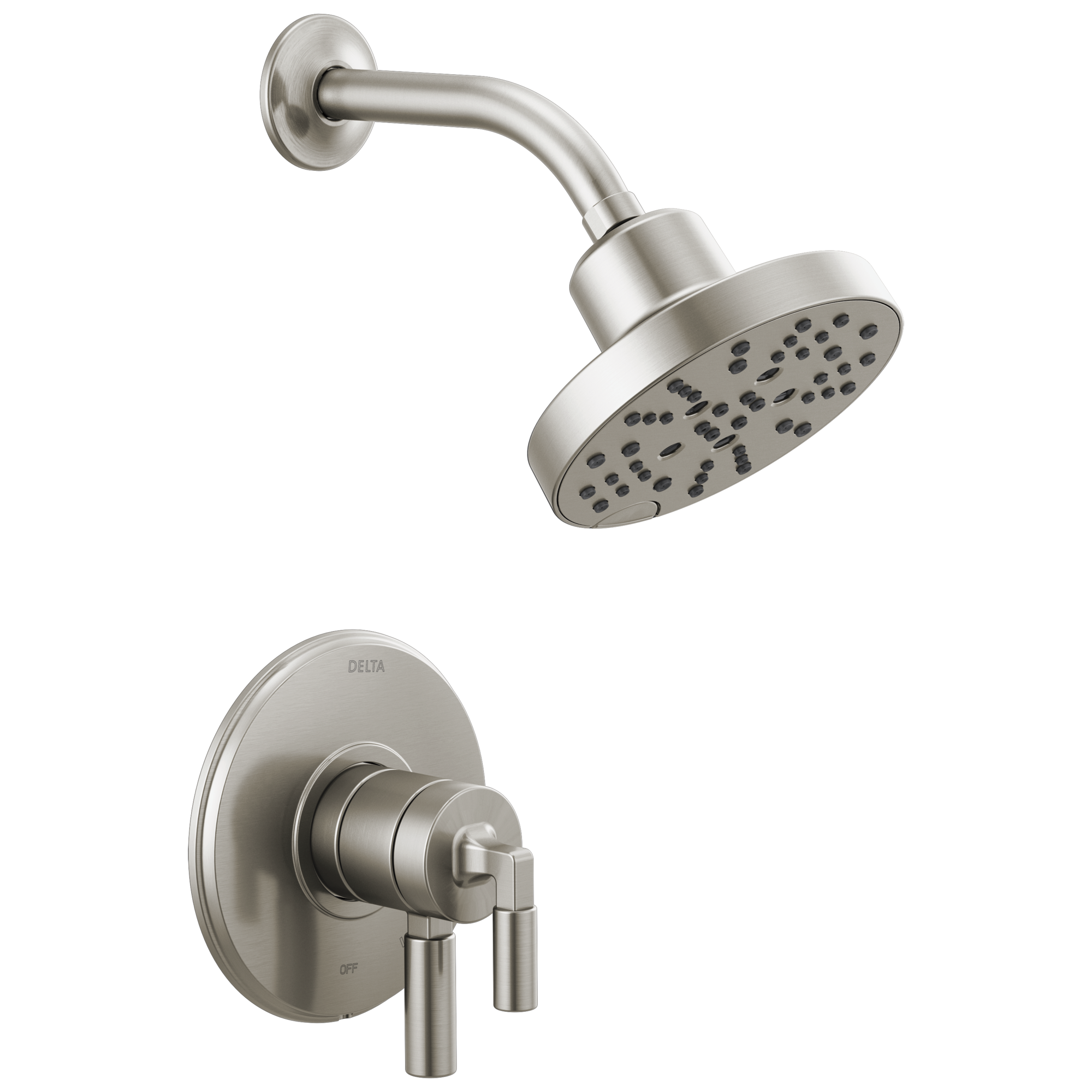 T17248-SS Накладка для душа Monitor® 17 серии H2Okinetic® Delta Faucet Bowery Нержавеющая сталь