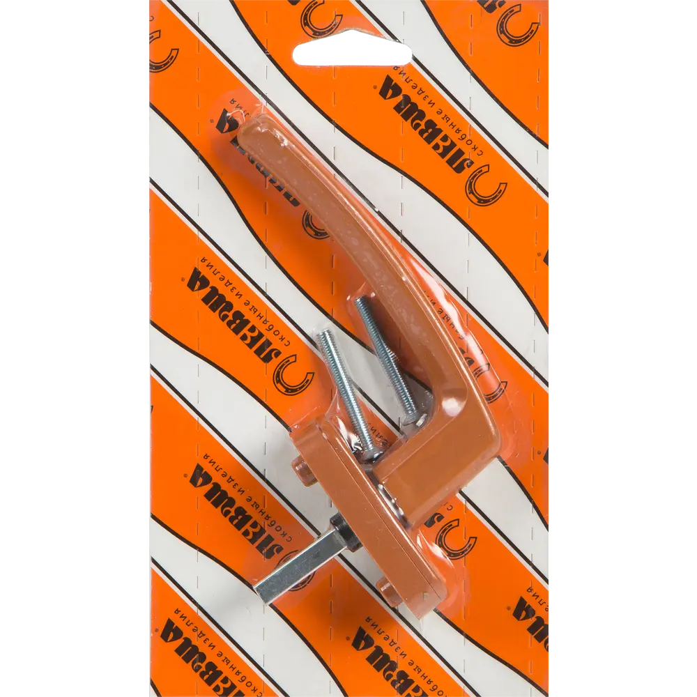 Ручка оконная для ПВХ цвет красно-коричневый ЛЕВША STLM-2045111 - Вид №4