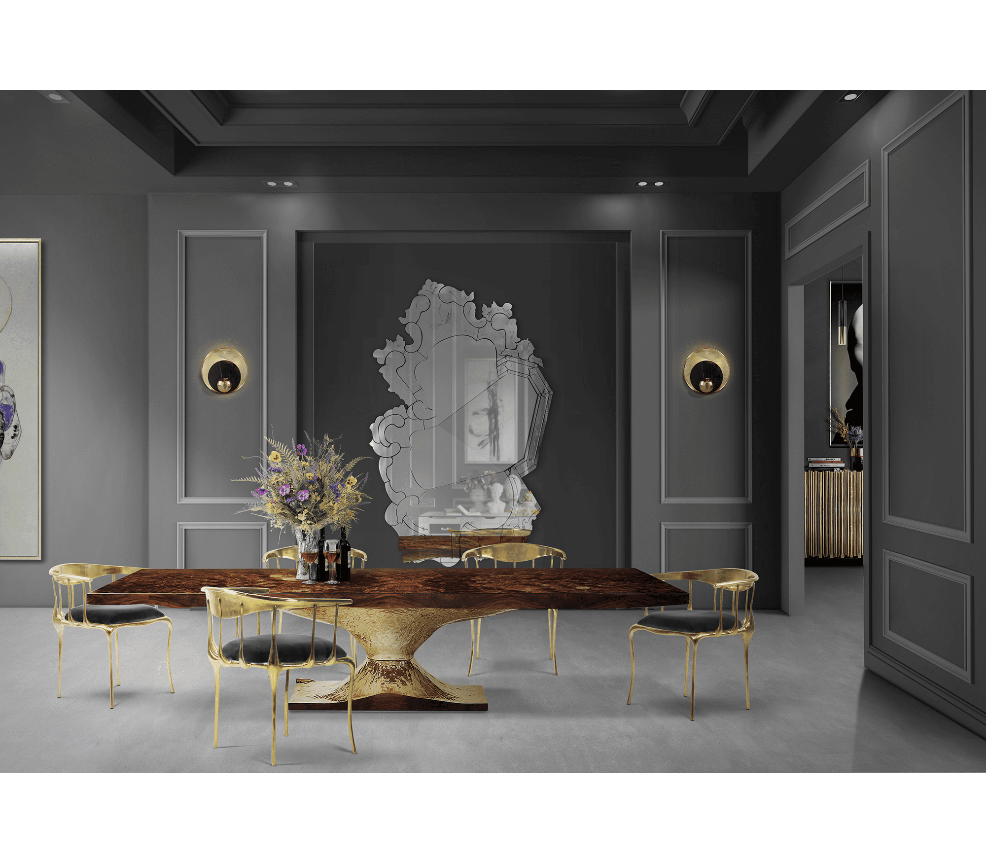 0-124 Обеденный стол Metamorphosis  Boca Do Lobo  - Вид №7