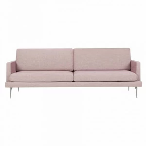 Диван Ludvig трехместный прямой розовый SITS ДИЗАЙНЕРСКИЕ, LUDVIG 192142 Розовый