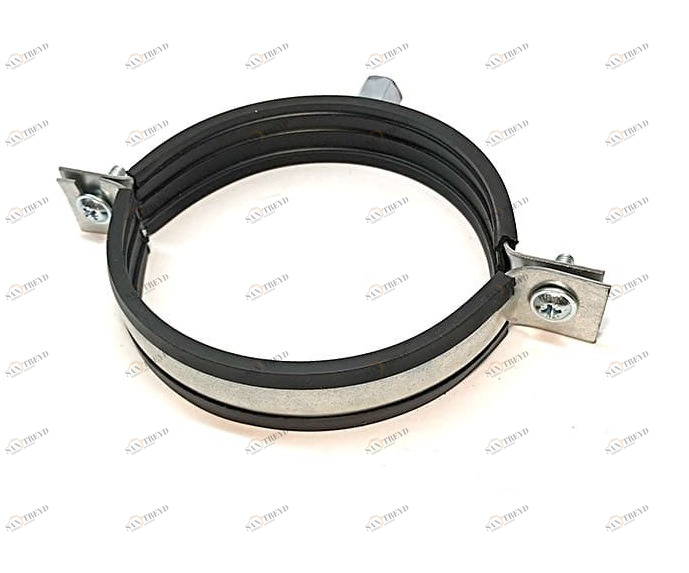 Хомут для воздуховодов D125мм с уплотнителем M8 Santreyd sun-id-683065
