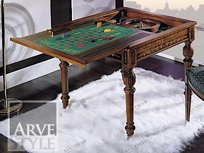 Arvestyle Квадратный стол для игры в нарды из массива дерева Canaletto Cn-0988