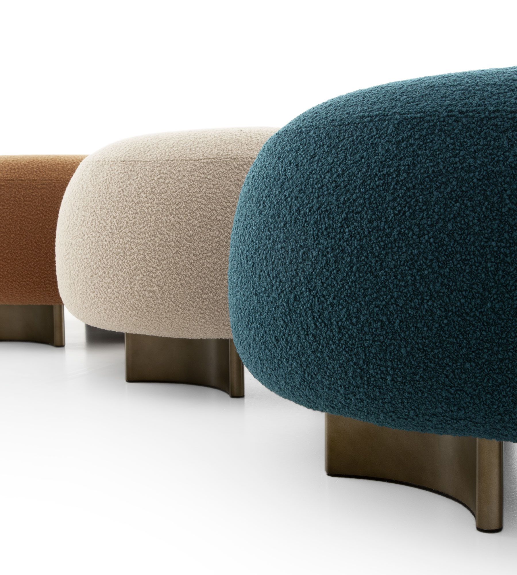 Круглый шерстяной пуф Morica Design Enjoy ARCH-00059098 - Вид №1