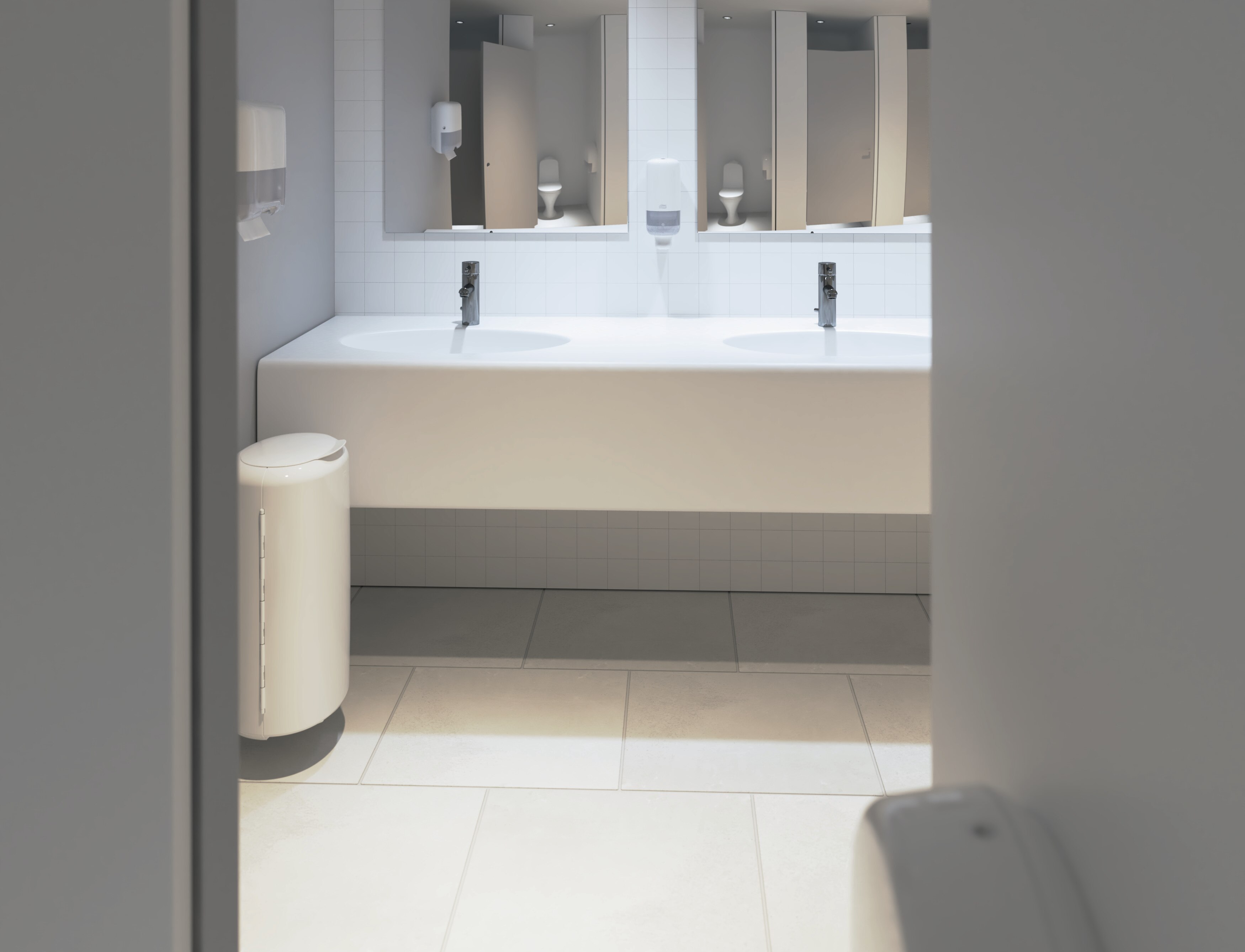 55310038 Мини-диспенсер для полотенец Singlefold Tork  - Вид №3