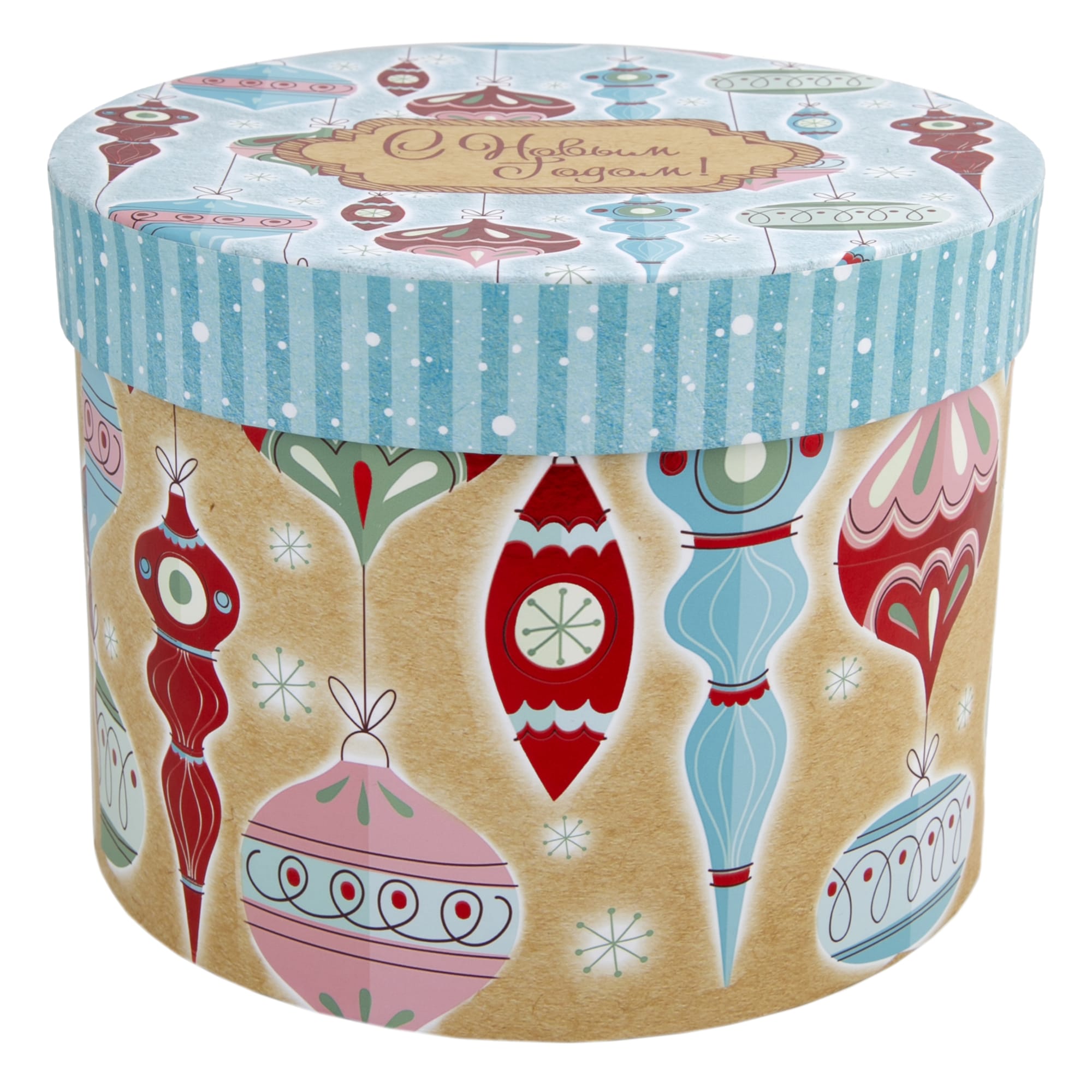 82304889 Коробка подарочная «Стеклянные сосульки» 18x14 см Santreyd 