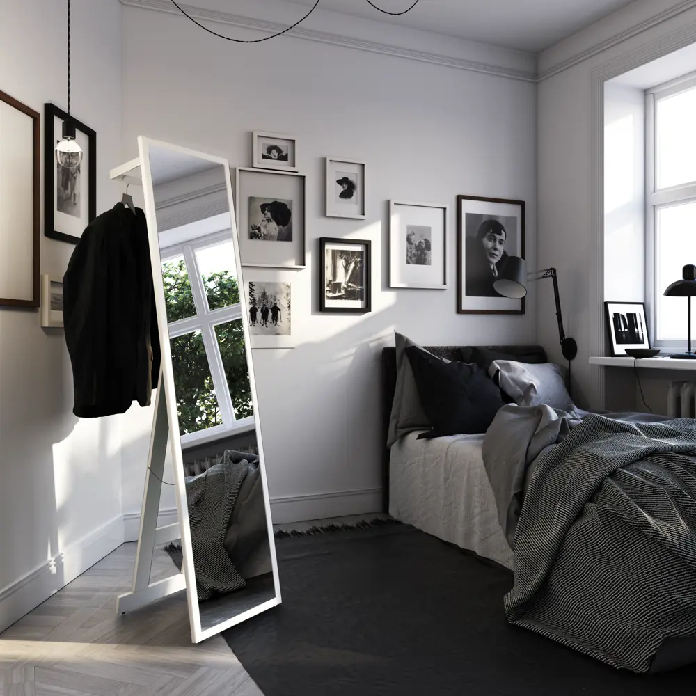 INSPIRE: Штанга для зеркала Альпы 375 мм в белом цвете 85283129 STLM-1453094 - Вид №6