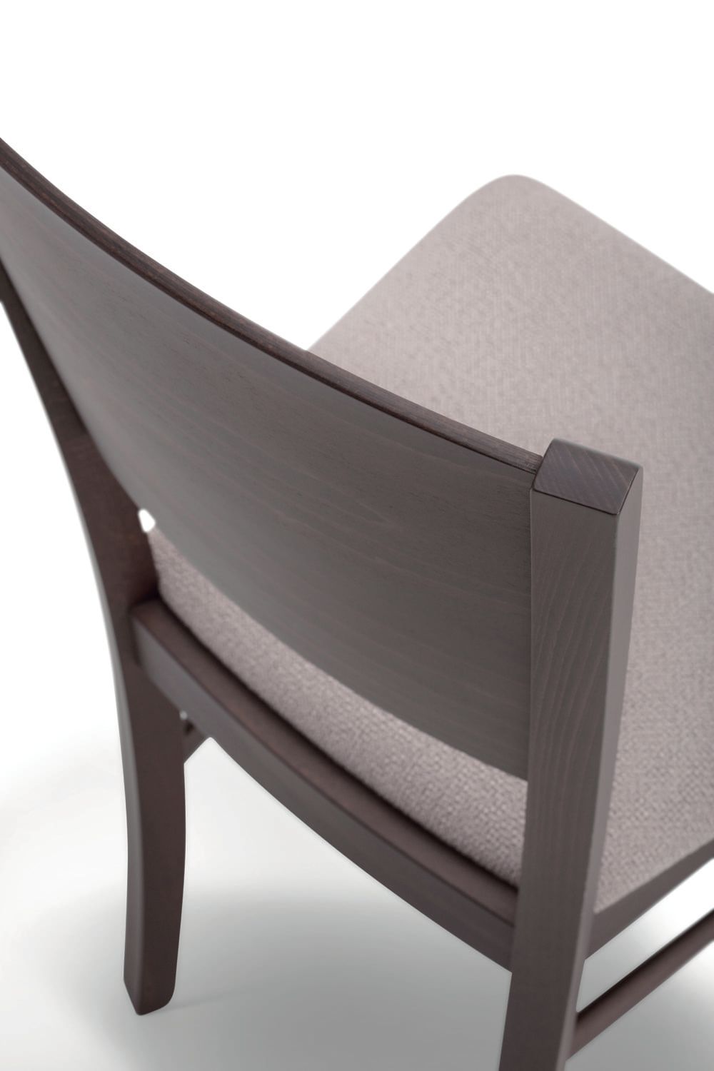 Стул из бука с мягким сиденьем Palma Marì ARCH-00118667 - Вид №4