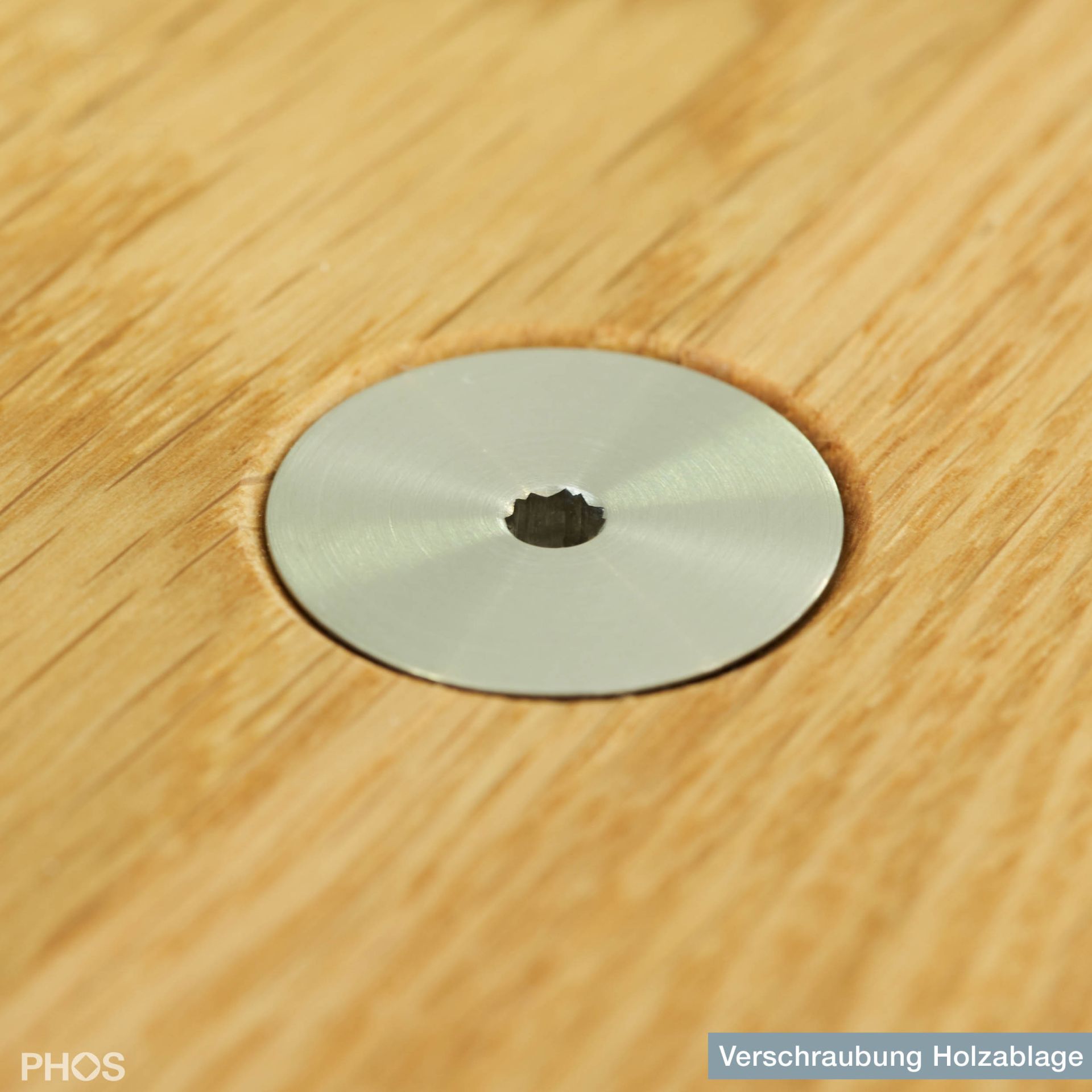 GST2-Eiche-BPGr Двойной шкаф с гладкой штангой для одежды и полкой из дуба, основание: зеленое. PHOS  - Вид №1