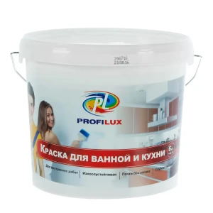 Краска Profilux цвет белый 6 кг