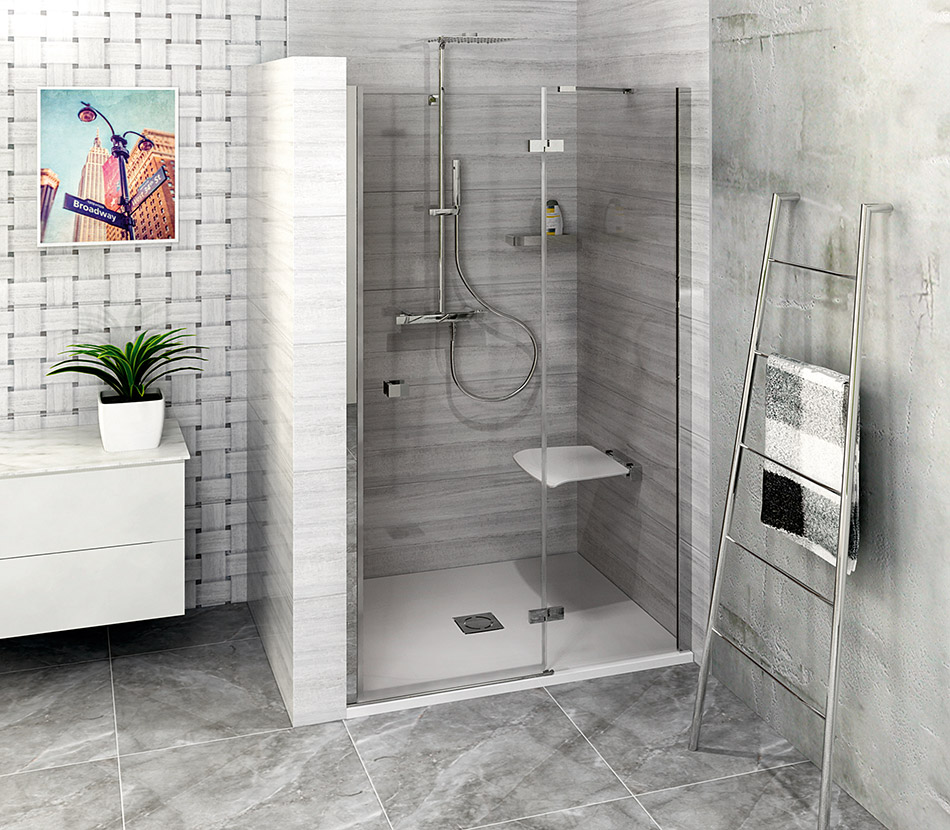 FL1514L Polysan Ширмы для душа FORTIS LINE 