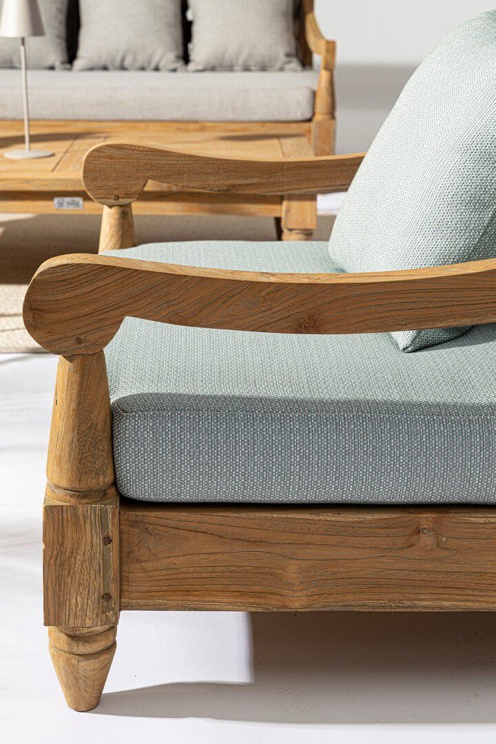 Съемное тканевое садовое кресло с подлокотниками BIZZOTTO Bali ARCH-00087694 - Вид №32