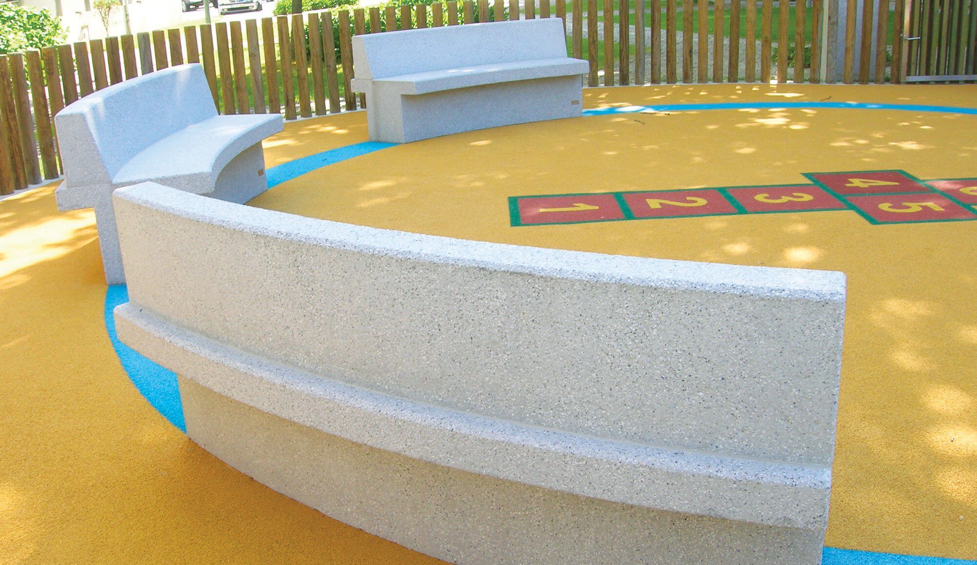 Изогнутая бетонная скамья amop Wise ARCH-00098035 - Вид №2