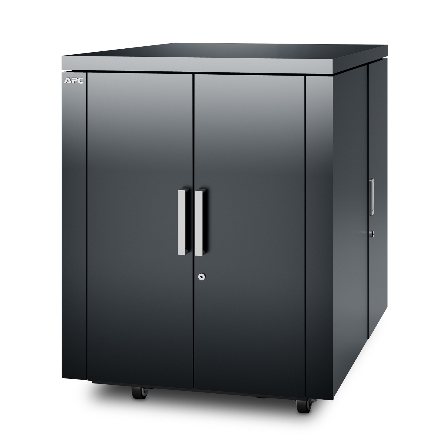 AR4018IX431 Звукоизолированный серверный шкаф NetShelter CX 18U, серый Schneider Electric 