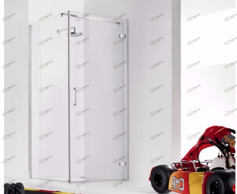 INDA® Душевая кабина стеклянная с распашной дверцей Praia design sun-id-1449853