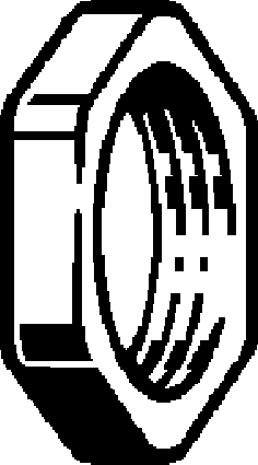 Viega Шестигранная гайка 1911 (109264) 109 264 - Вид №1