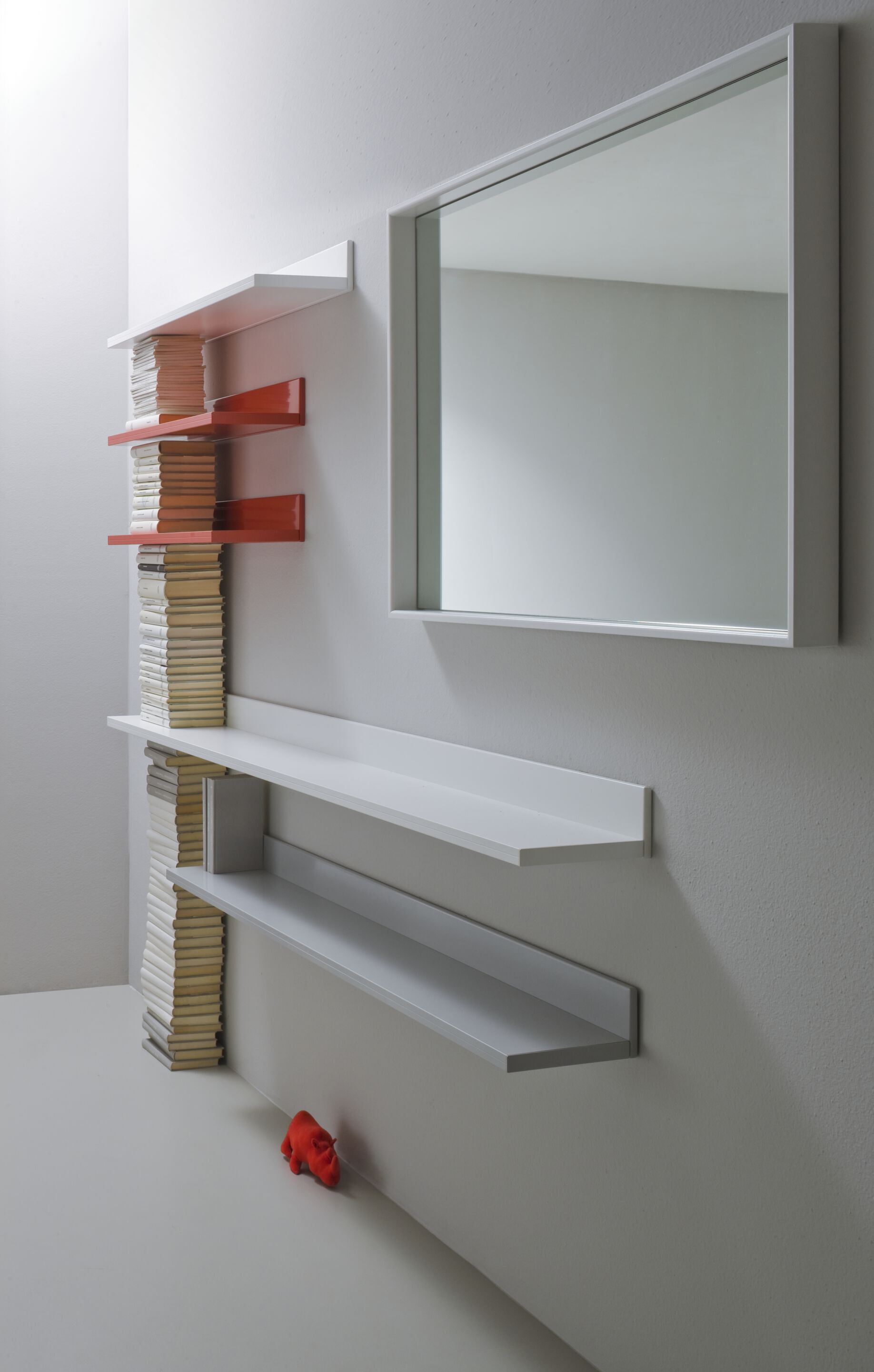 Прямоугольное зеркало с алюминиевой рамой isOnAir Bertoncini ARCH-00092915 - Вид №4