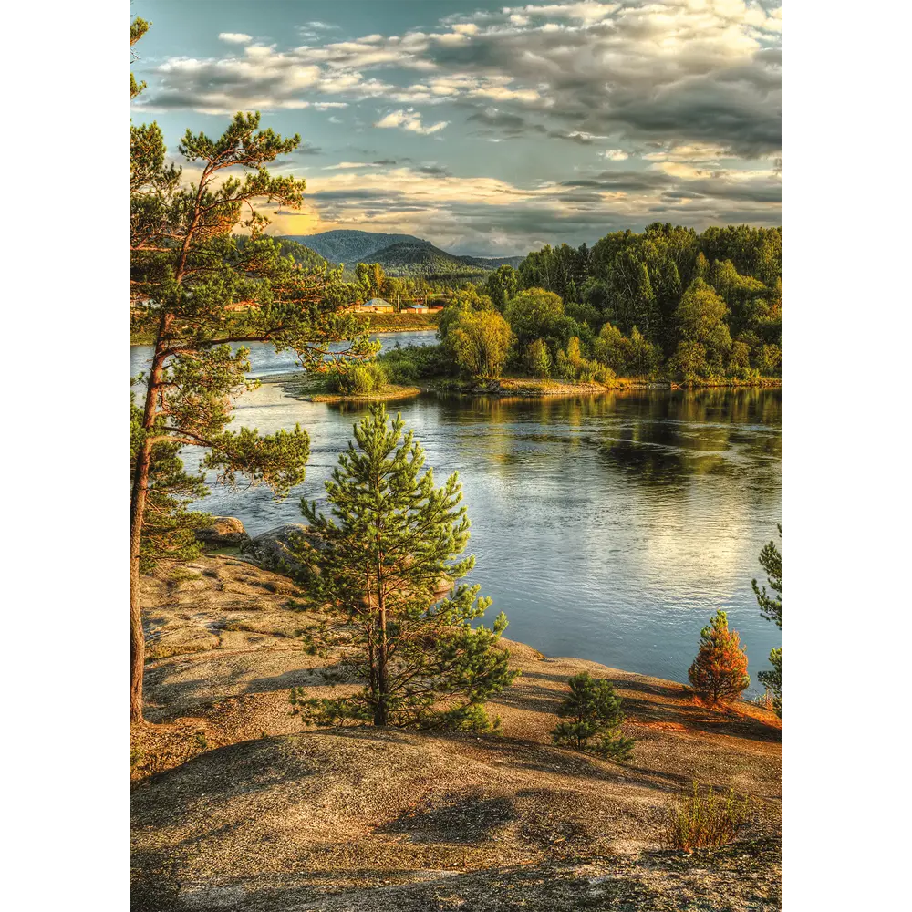 Фотообои 3D Flizart «Красоты Алтая», флизелиновые, 200x280 см 82363626 STLM-2041529 FBRUSH