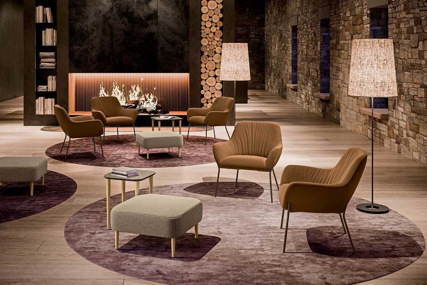 Кресло с подлокотниками Quadrifoglio Group Design Living ARCH-00147544 - Вид №4