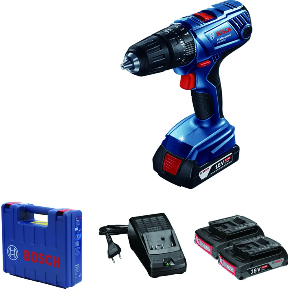 Дрель-шуруповерт аккумуляторная ударная Bosch GSB 180 Li 06019F8323, 18 В Li-Ion 2x2 Ач 82511791 STLM-2070452 BOSCH PROFESSIONAL  - Вид №7