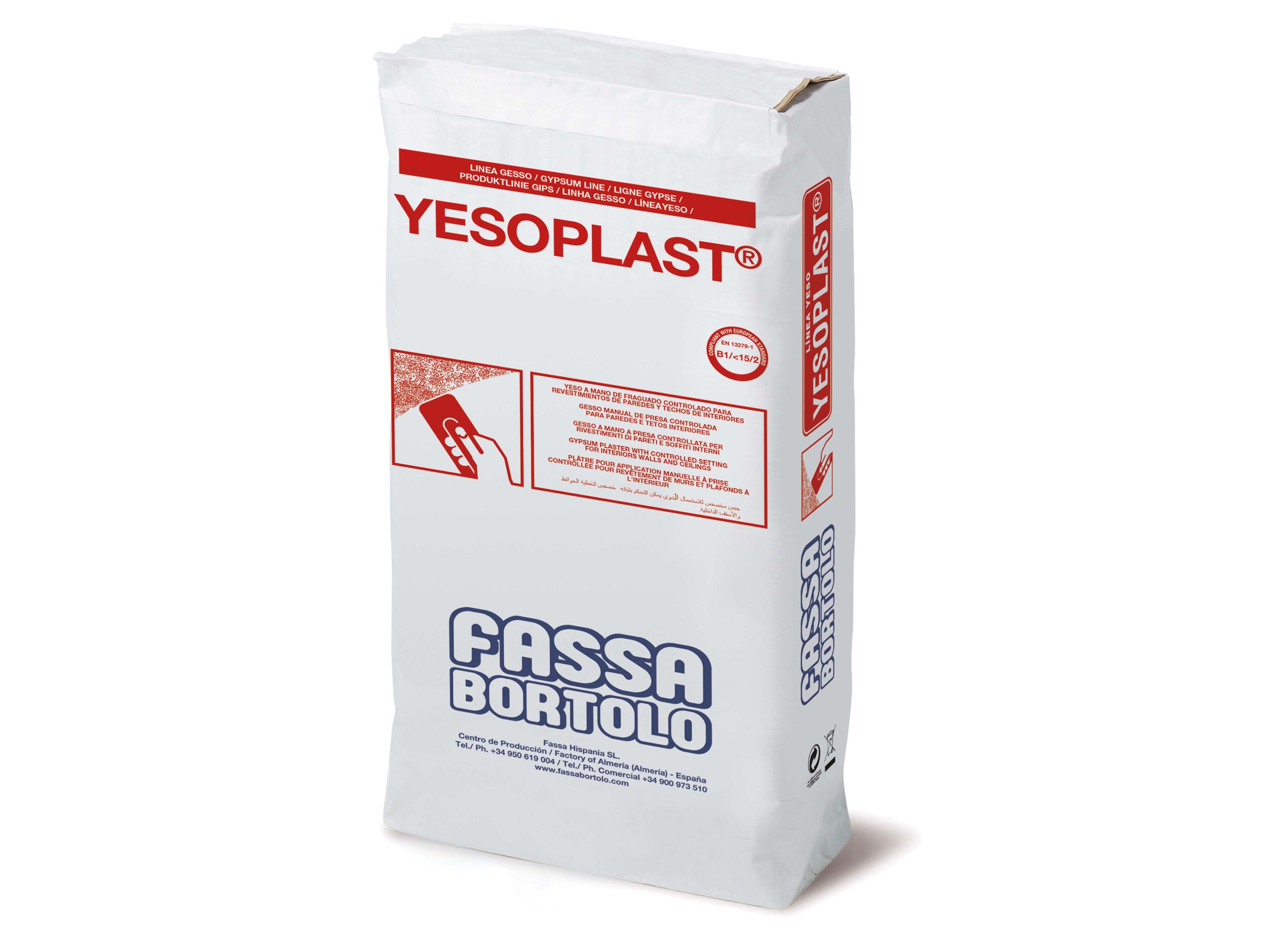 Клеевой раствор на основе гипса FASSA дополнительные продукты ARCH-00065204 - Вид №1