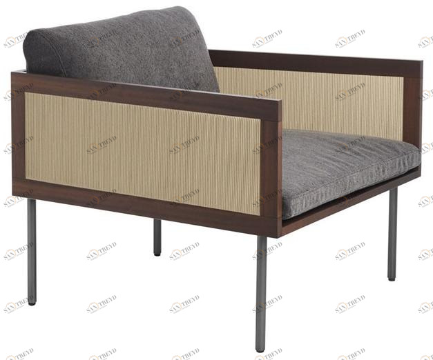 Potocco Кресло с подлокотниками Loom 880/pr-out