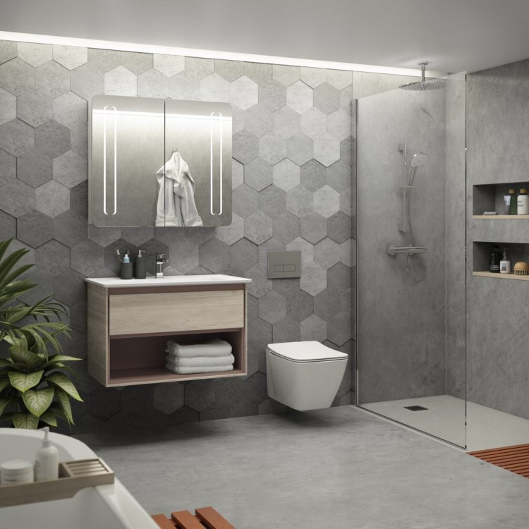 E0827UK Тумба для раковины 80 см Ideal Standard CONNECT AIR - Вид №7