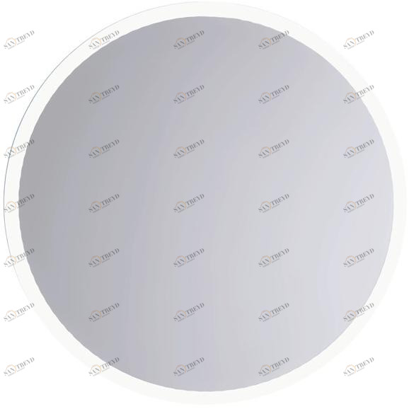 Stilhaus Круглое настенное зеркало с подсветкой для ванной  1227 Stil Haus 