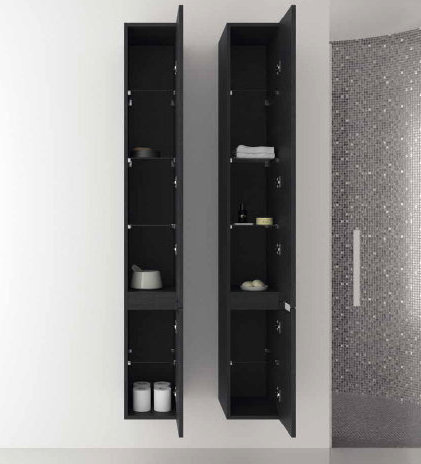 MOON 8 Комплект мебели cm 80+25+25 Berloni Bagno 43218 - Вид №1