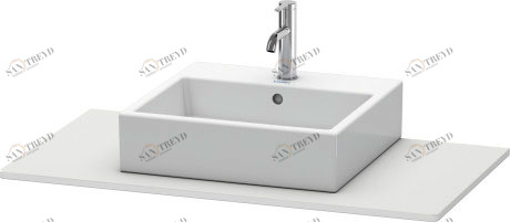 XS060E03636 XSquare Консоль Белый шелковисто-матовый лак Duravit