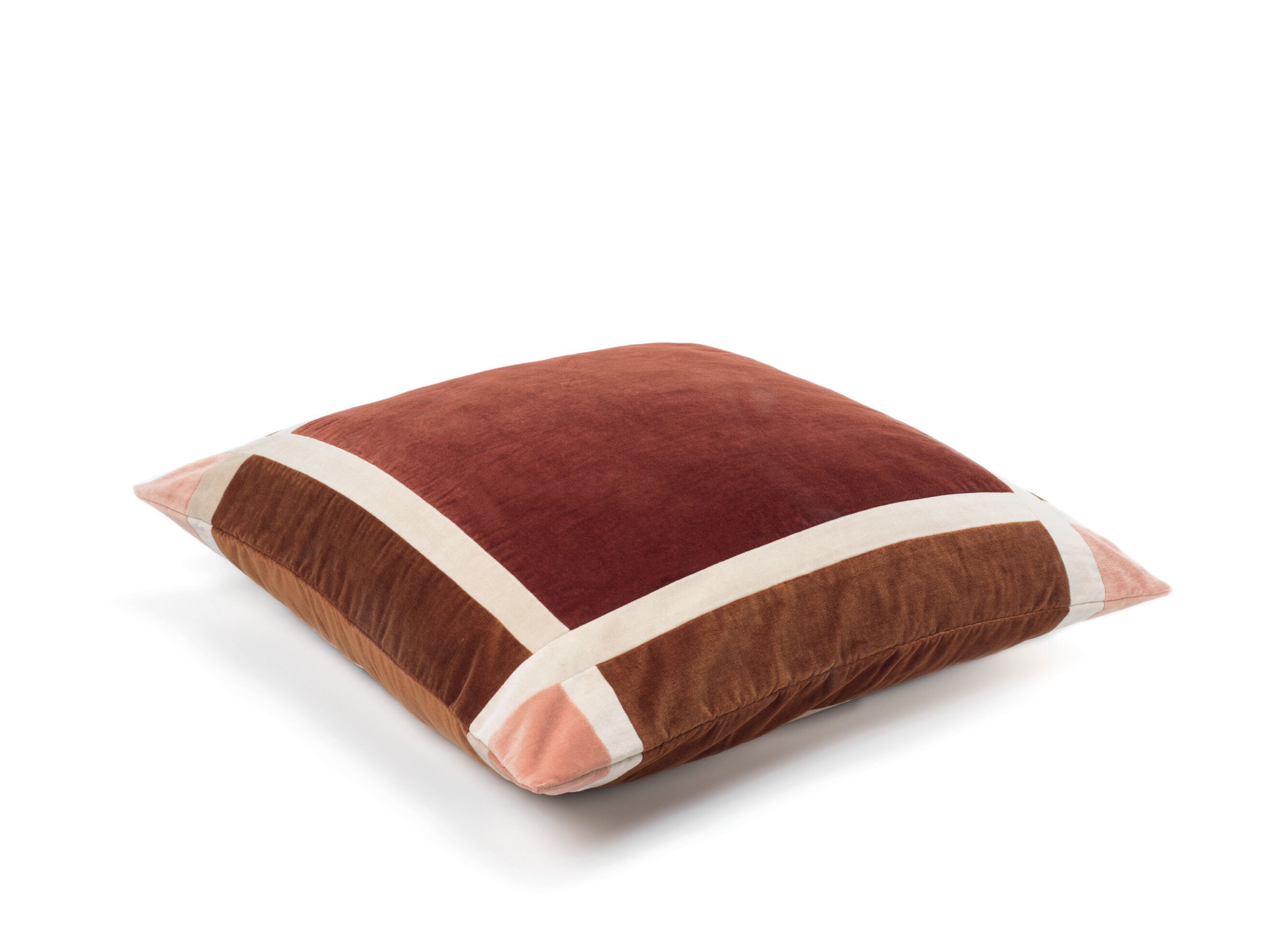 Квадратная подушка из бархата с геометрическим рисунком Élitis MELIE ARCH-00123728 - Вид №11