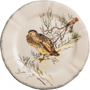 10600291 Gien Тарелка закусочная Gien Коричневая утка 23см, фаянс Фаянс