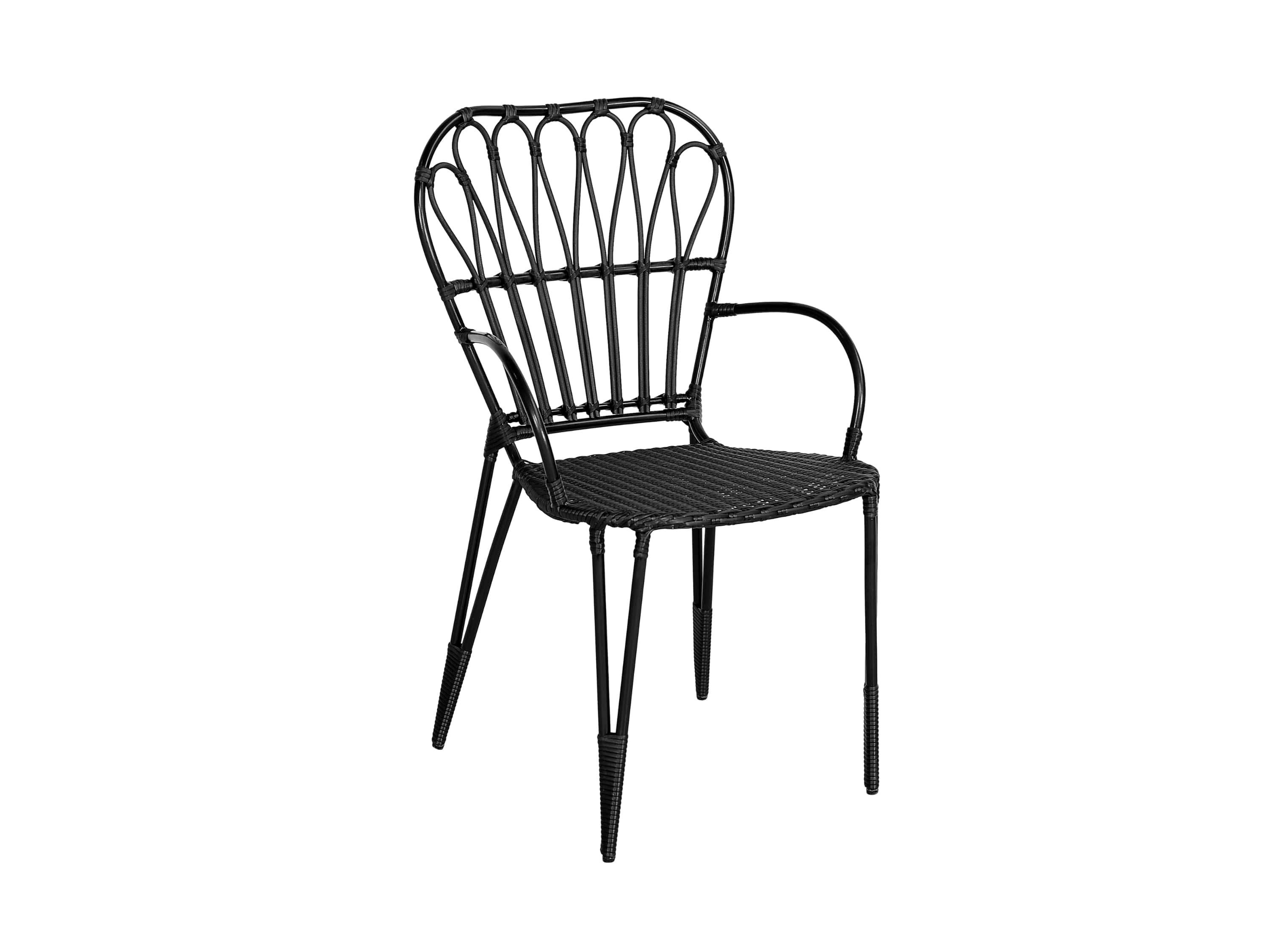 Синтетическое волокно и алюминиевый садовый стул с подлокотниками cbdesign Fiorella ARCH-00081323 - Вид №25