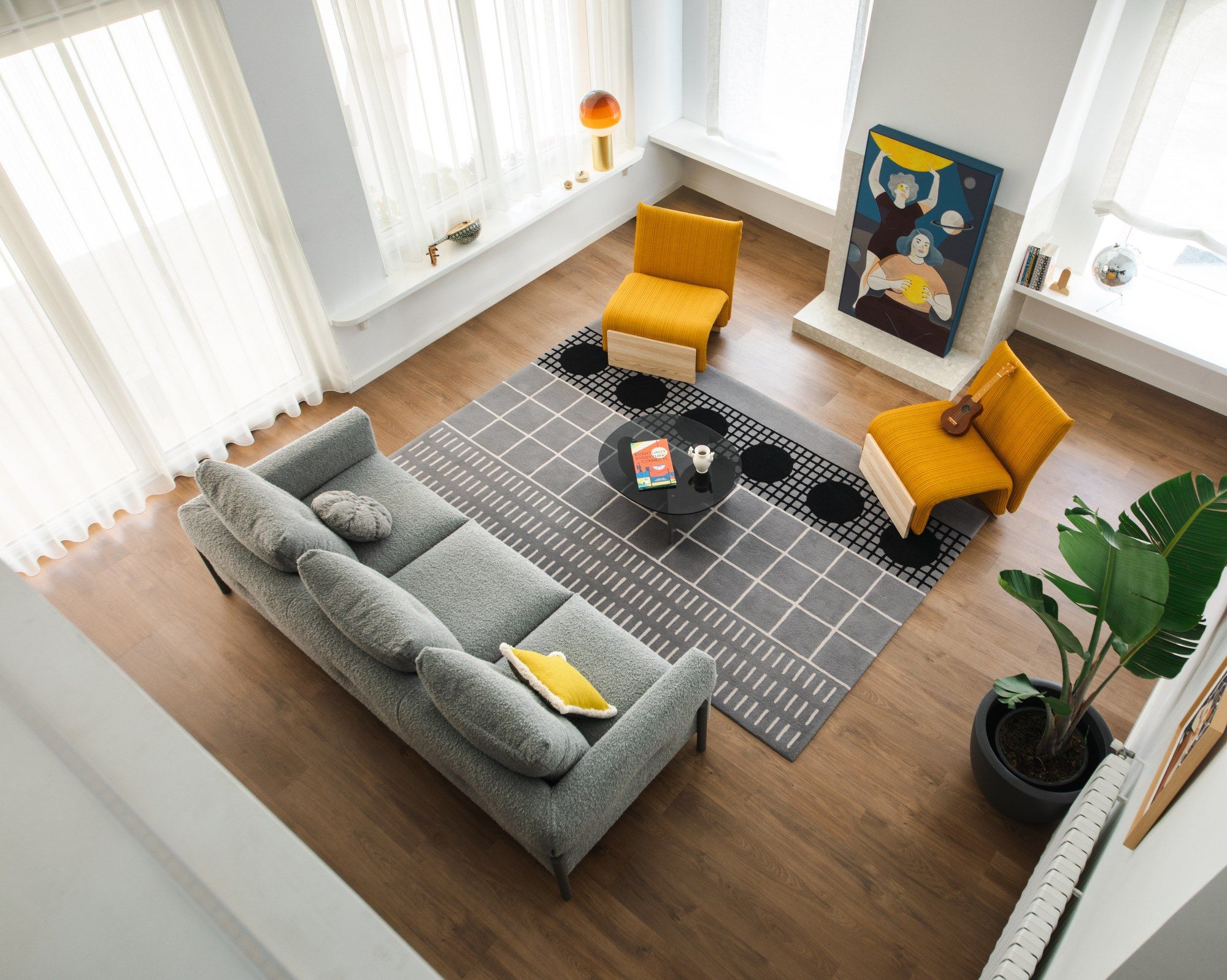 3-местный тканевый диван SANCAL Momic ARCH-00112987 - Вид №3