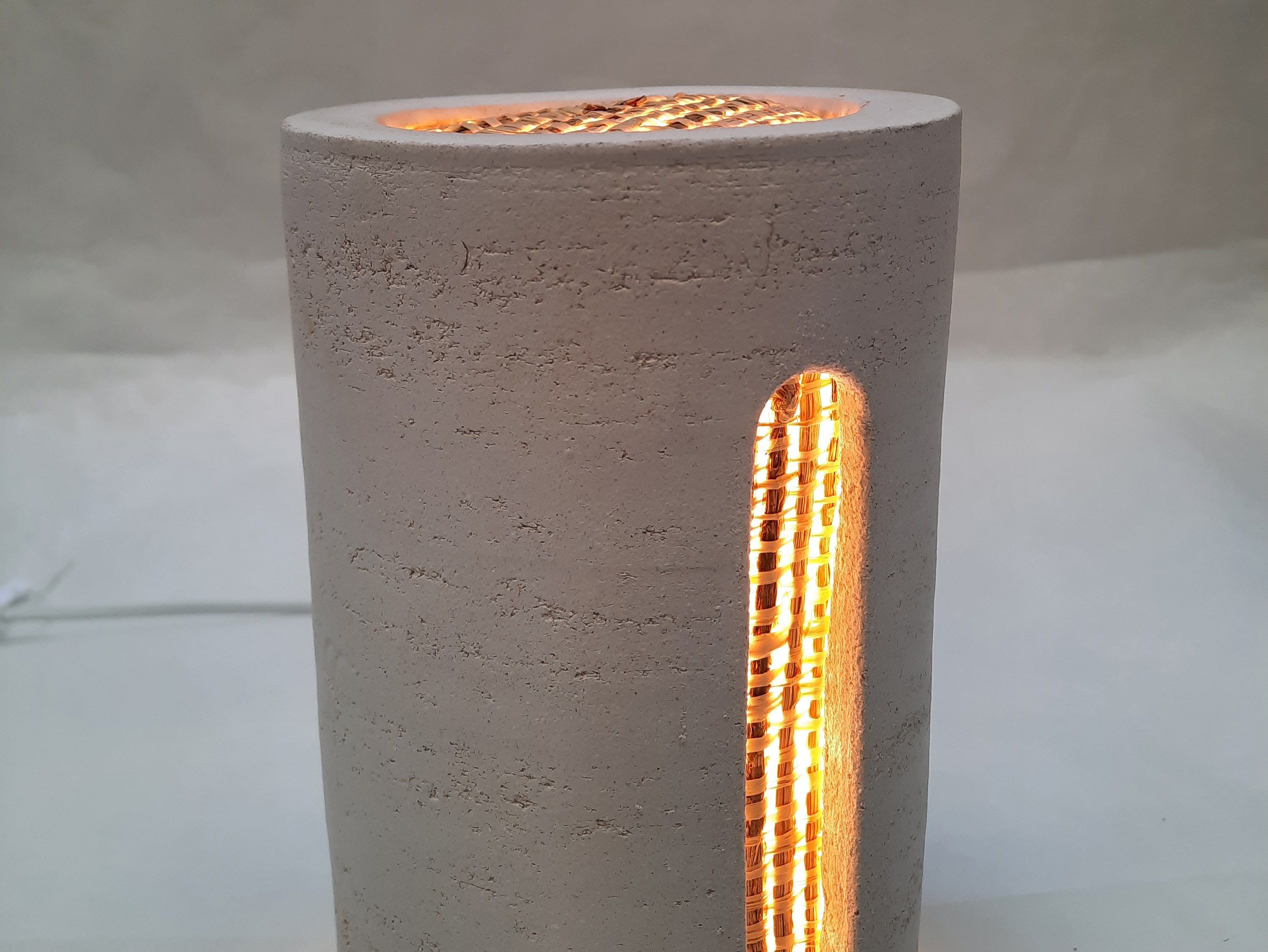 Керамическая настольная лампа ручной работы ICI ET LÀ керамическое освещение ARCH-00118995 - Вид №5