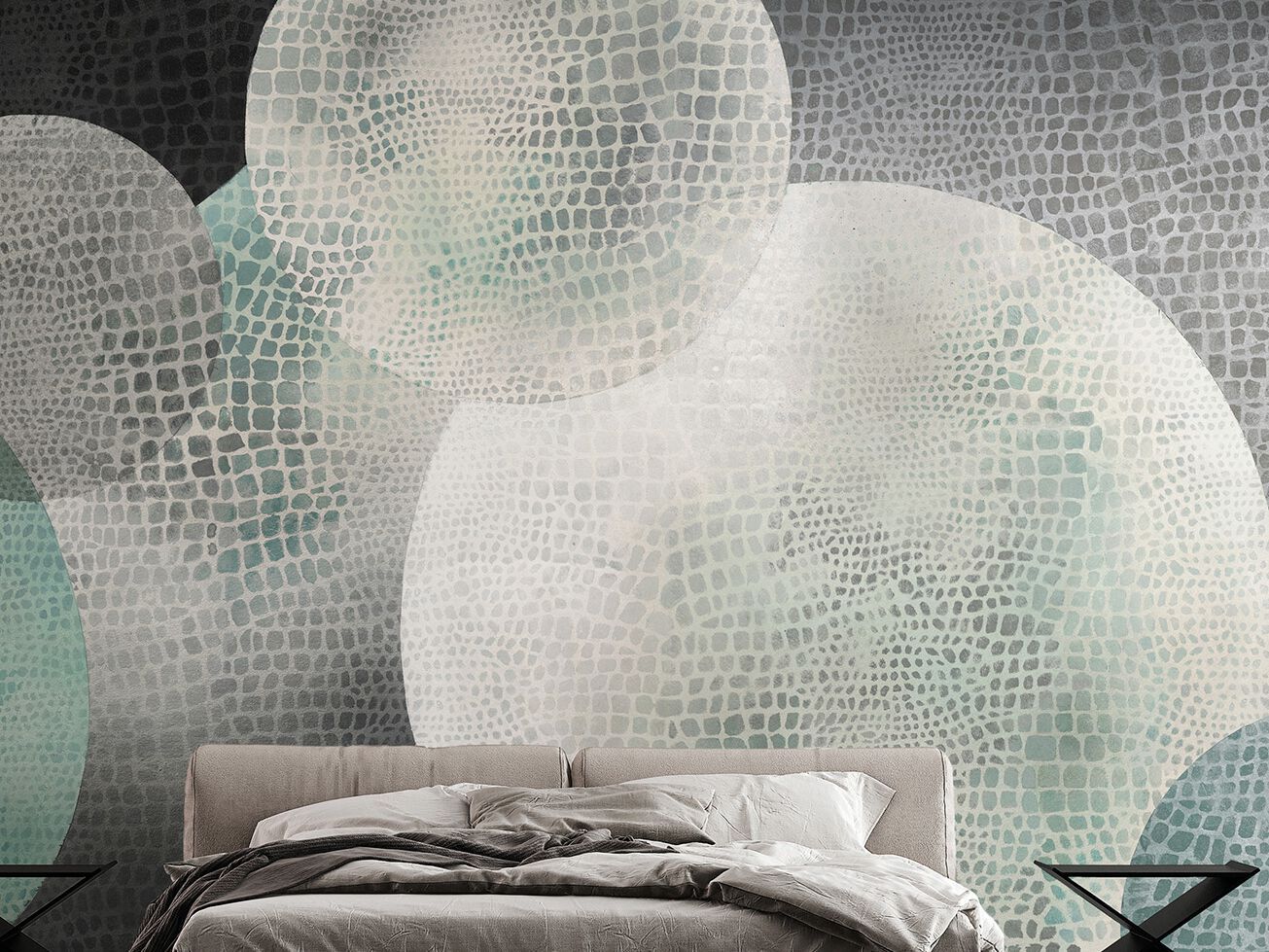 Carta da parati PVC free, eco-friendly, lavabile WallPepper MIRROR BALLS ARCH-00034680