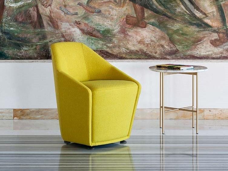 Tacchini Кресло из ткани с подлокотниками sun-id-1375908 - Вид №1