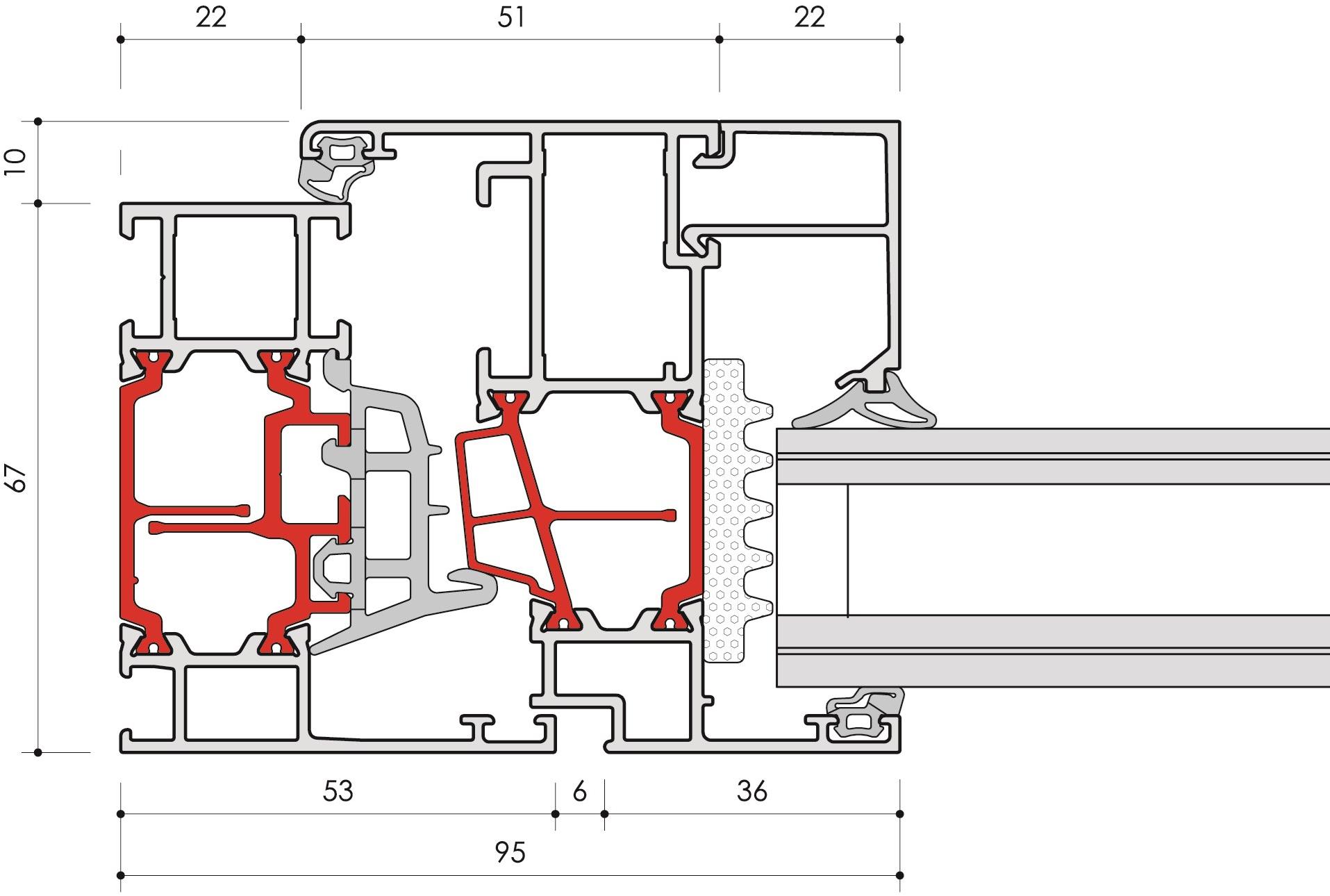 ALUK Group Алюминиевое окно sun-id-1406638 - Вид №5
