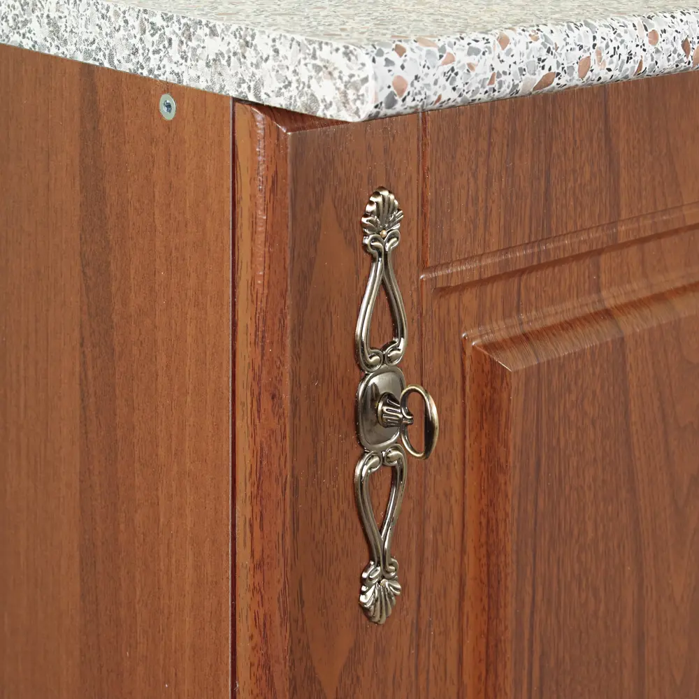 Шкаф напольный Орех Аква 86x50 см ЛДСП цвет тёмный орех Santreyd STLM-2146125 - Вид №5