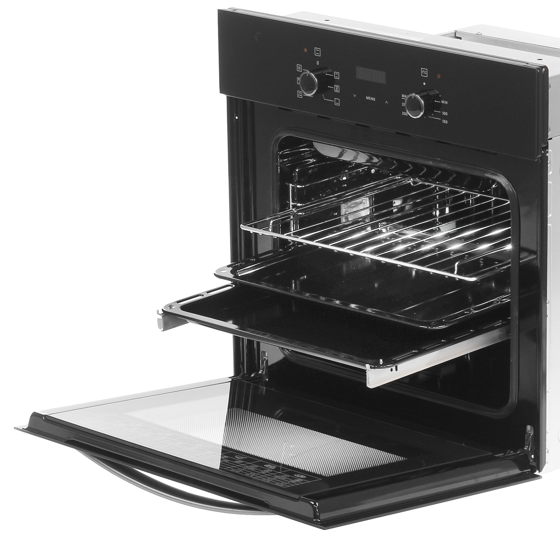 1290036 Электрический духовой шкаф Gefest ЭДВ ДА 622-02 АS черный STDN-0151836 - Вид №5
