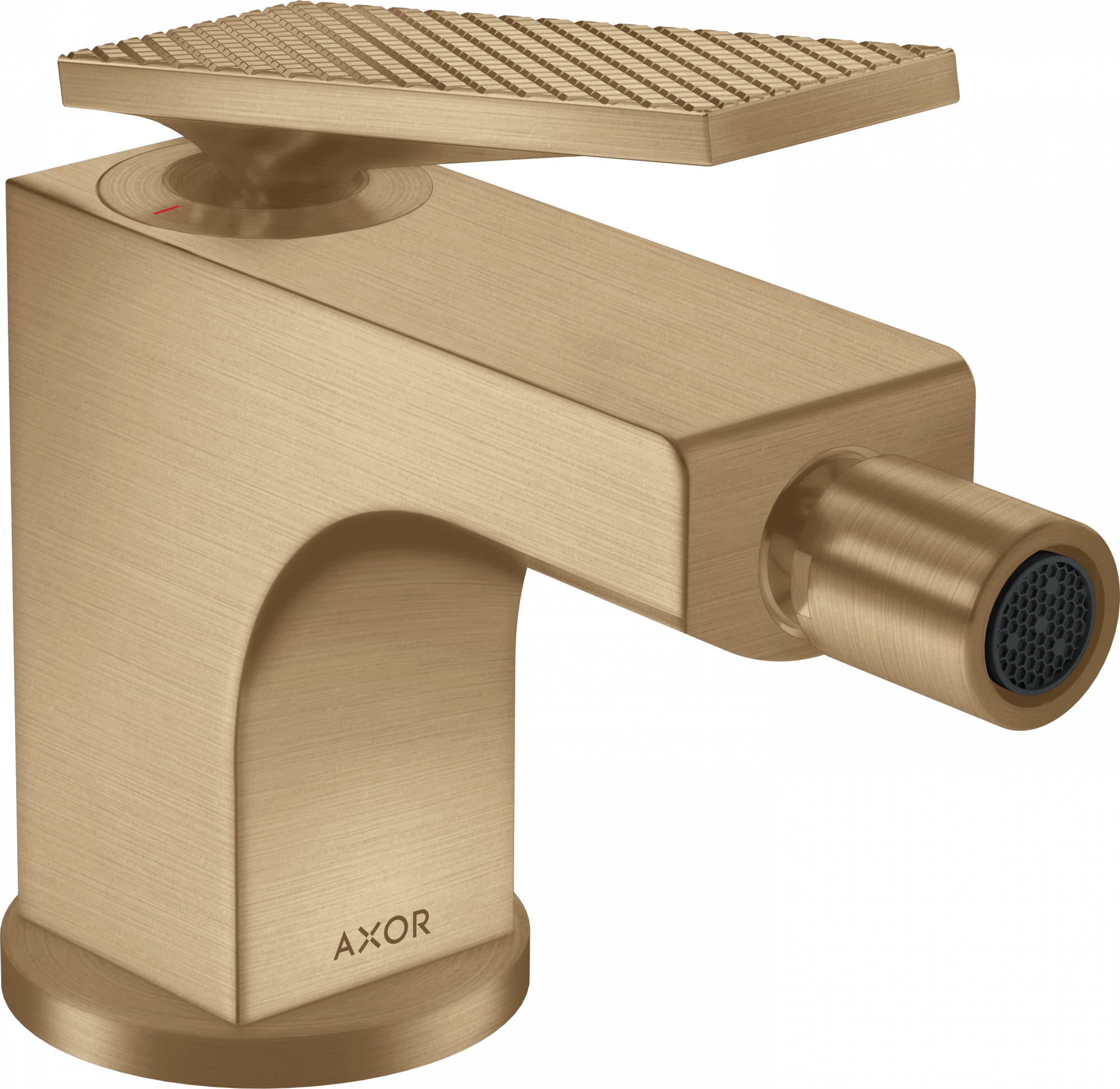 39201140 Смеситель для биде, однорычажный, со сливной ручкой и сливным гарнитуром - ромбический AXOR CITTERIO