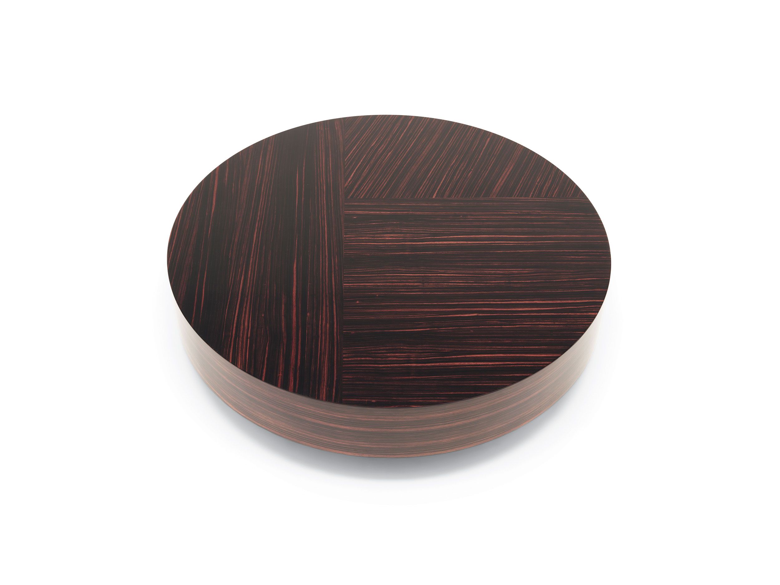 Ebony круглый низкий журнальный столик MisuraEmme GEMINI ARCH-00116817 - Вид №2