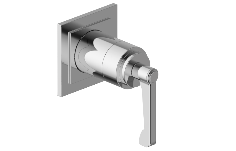 E-8065-LM60S Внутренний переключатель с тремя выходами 1/2" - внешняя часть GRAFF Vignola