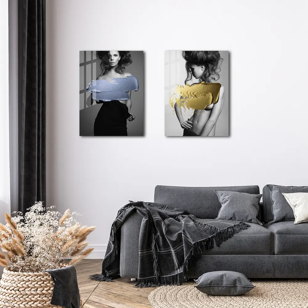 Картина на стекле Девушка с оттенком 1 60x80 см 85283035 STLM-2024508 ARTABOSKO  - Вид №4