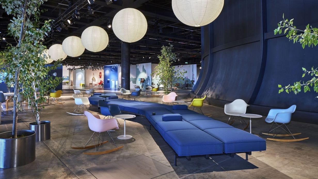 Кресло-качалка из полипропилена со встроенной подушкой VITRA Eames Plastic Chair ARCH-00119666 - Вид №12